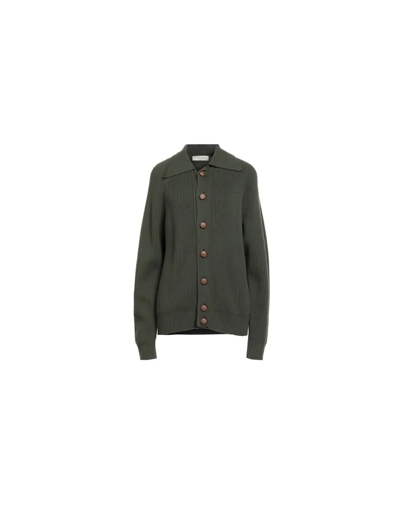 Giuliva Heritage Collection STRICKWAREN - Strickjackenauf YOOX.COM Militärgrün