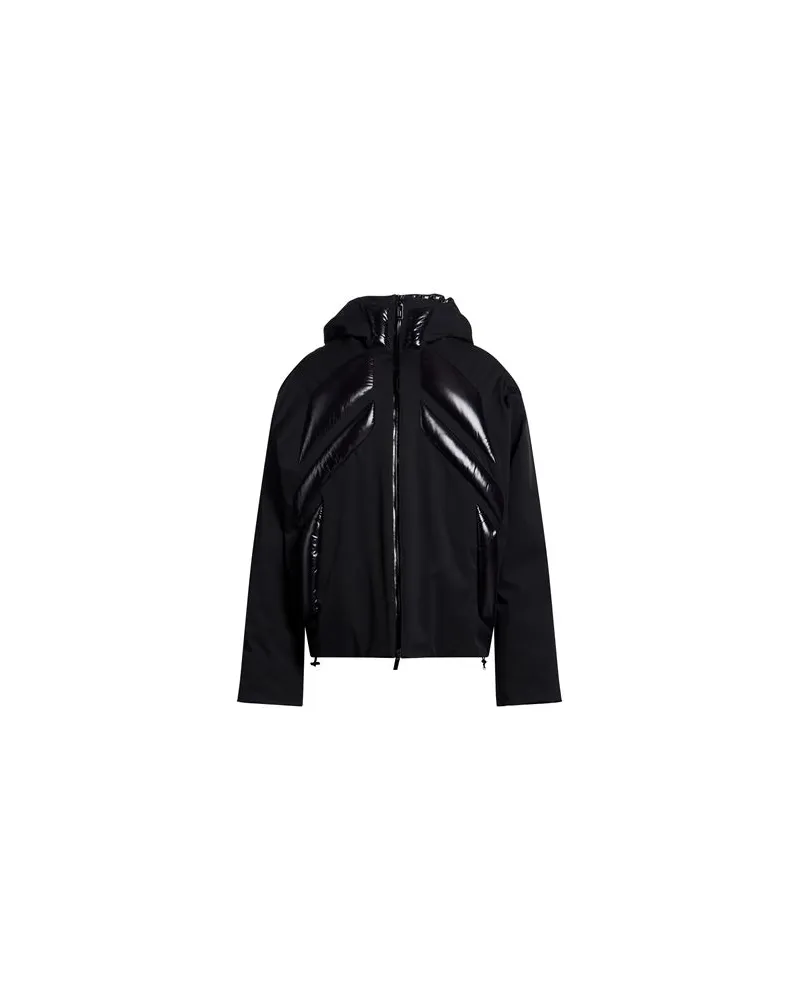 Moncler JACKEN & MÄNTEL - Pufferjacken & Daunenjackenauf YOOX.COM Schwarz