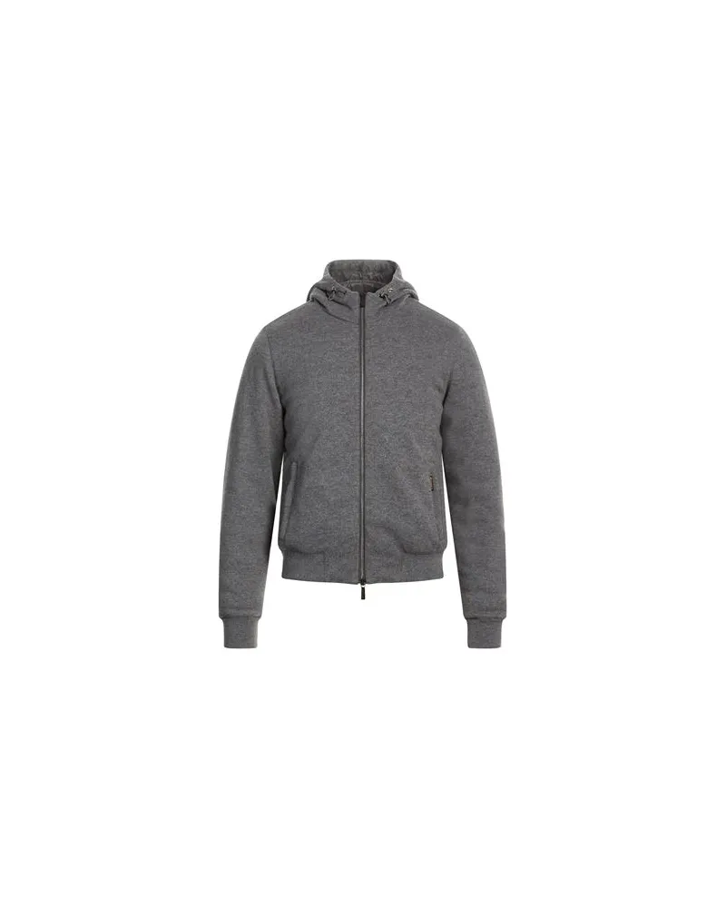 MOORER JACKEN & MÄNTEL - Pufferjacken & Daunenjackenauf YOOX.COM Hellgrau