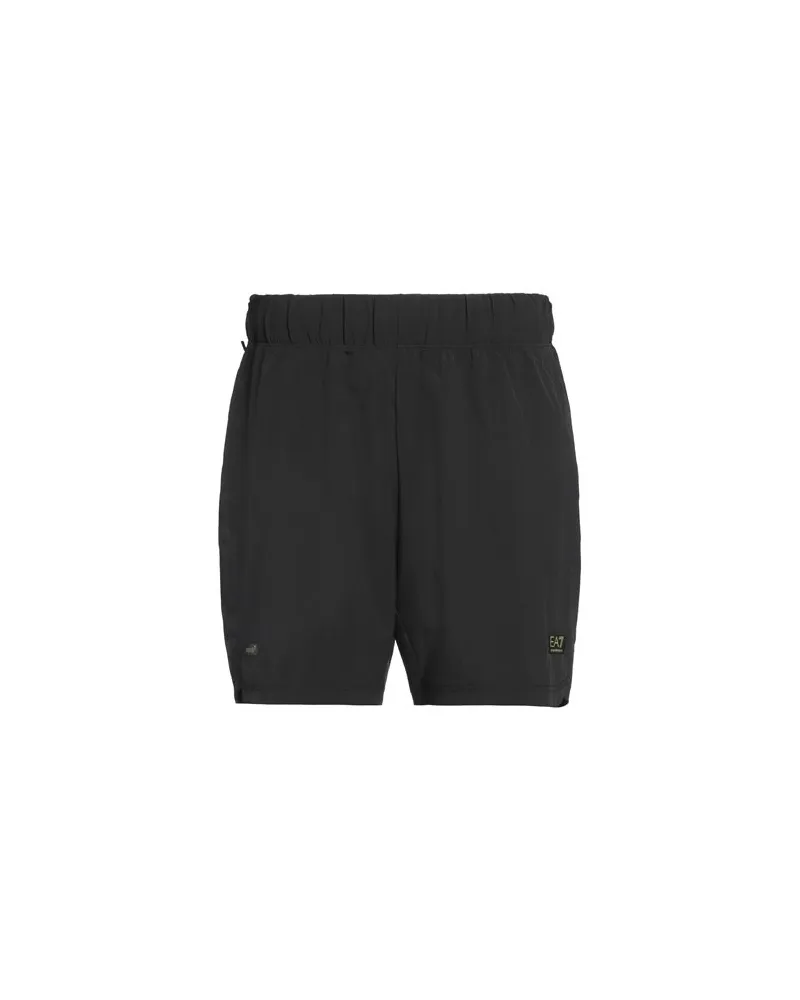 EA7 HOSEN & RÖCKE - Shorts & Bermudashortsauf YOOX.COM Schwarz