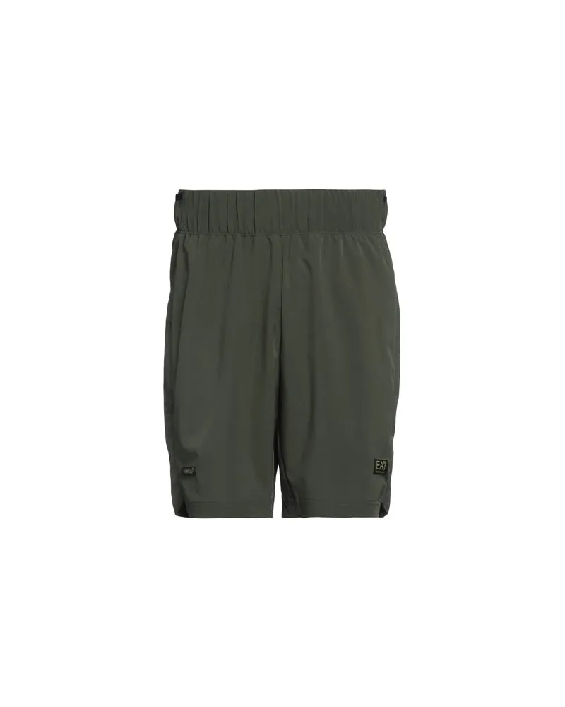 EA7 HOSEN & RÖCKE - Shorts & Bermudashortsauf YOOX.COM Dunkelgrün