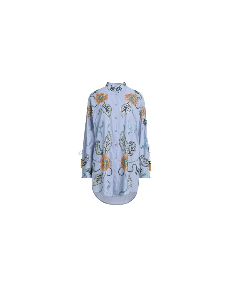 Christian Pellizzari KLEIDER - Mini-Kleiderauf YOOX.COM Blau