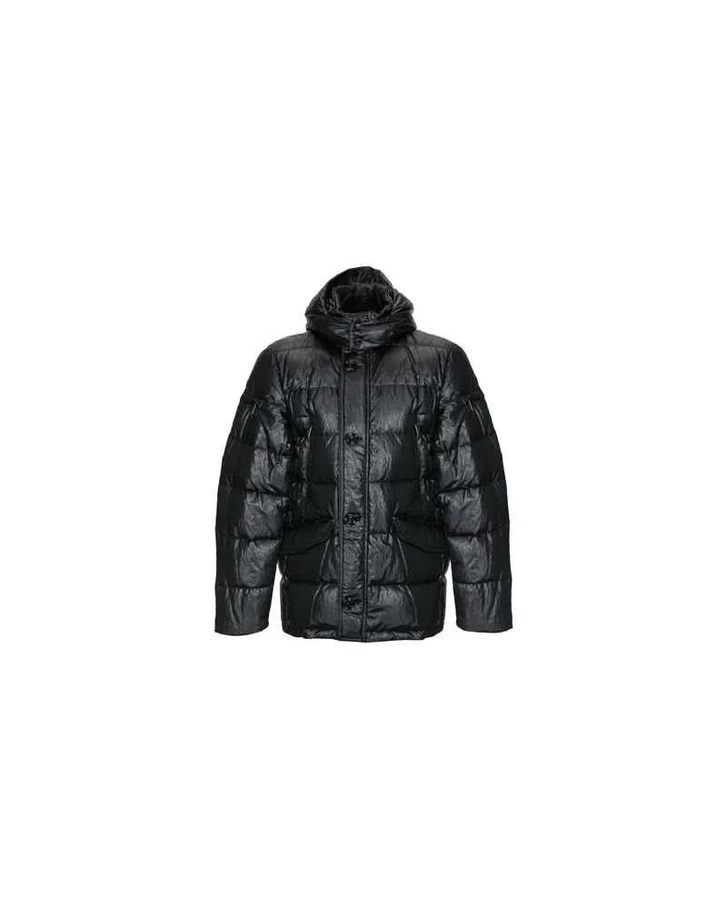 MOORER JACKEN & MÄNTEL - Pufferjacken & Daunenjackenauf YOOX.COM Schwarz