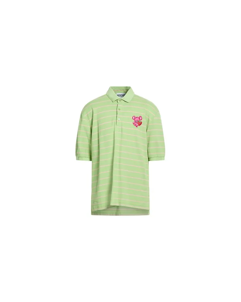 Moschino COUTURE - TOPS - Poloshirtsauf YOOX.COM Limettengrün