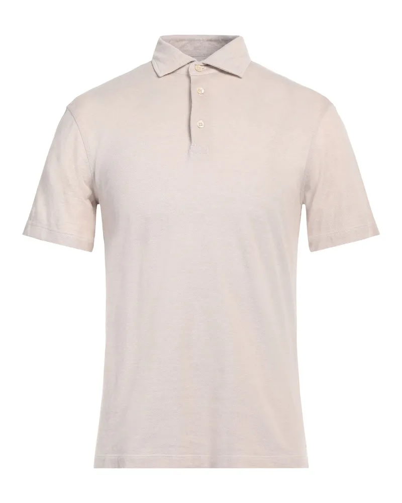 Luigi Borrelli Poloshirt Beige