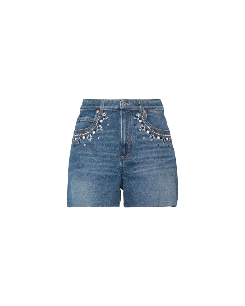 Valentino Garavani HOSEN & RÖCKE - Jeansshortsauf YOOX.COM Blau