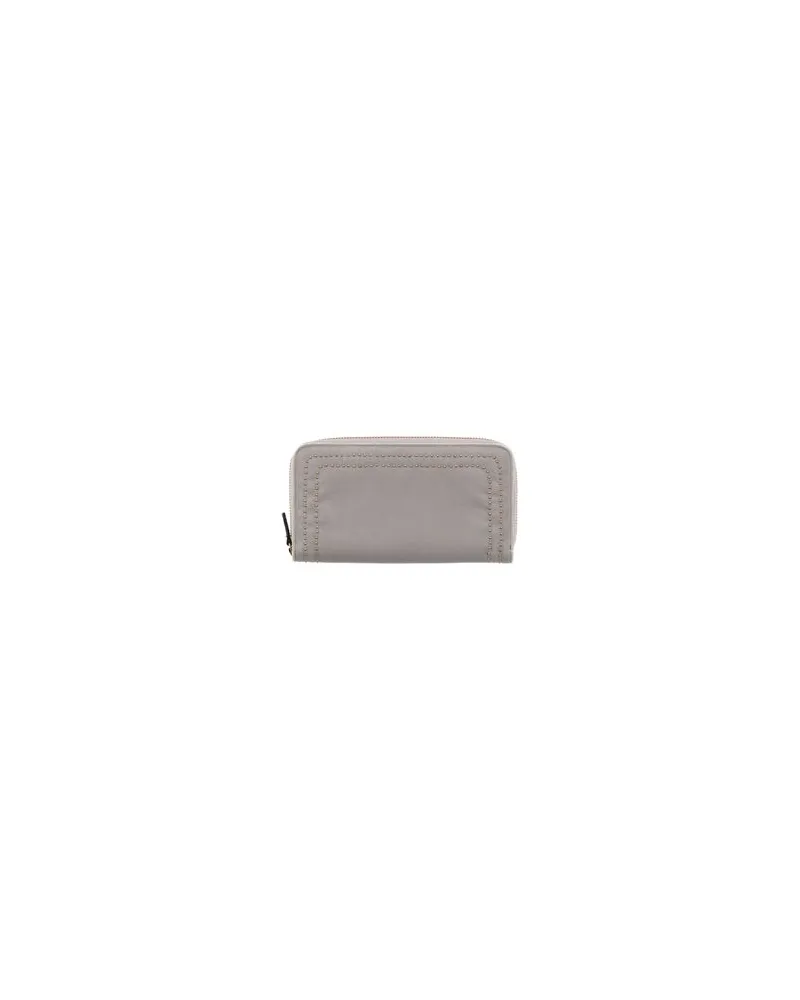 L'Autre Chose Kleinlederwaren - Brieftaschenauf YOOX.COM Hellgrau