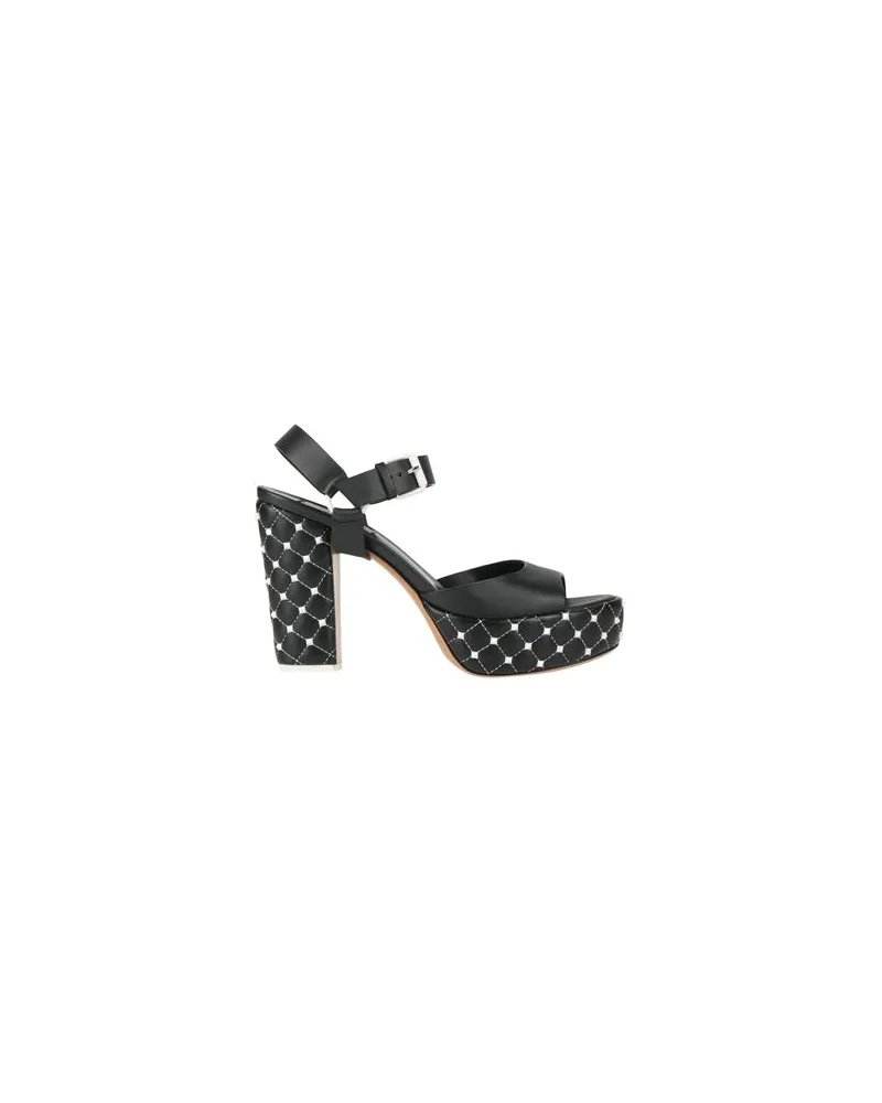 Valentino Garavani SCHUHE - Sandalenauf YOOX.COM Schwarz