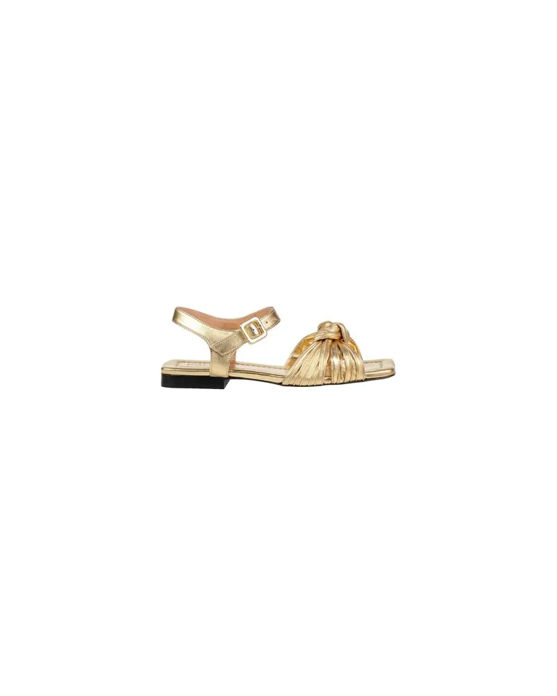 Pollini SCHUHE - Sandalenauf YOOX.COM Gold