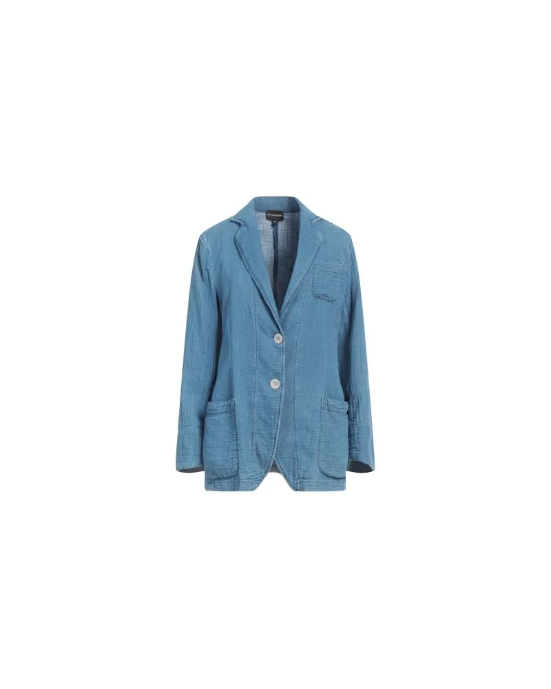 Emporio Armani ANZÜGE und CO-ORDS - Blazersauf YOOX.COM Blau