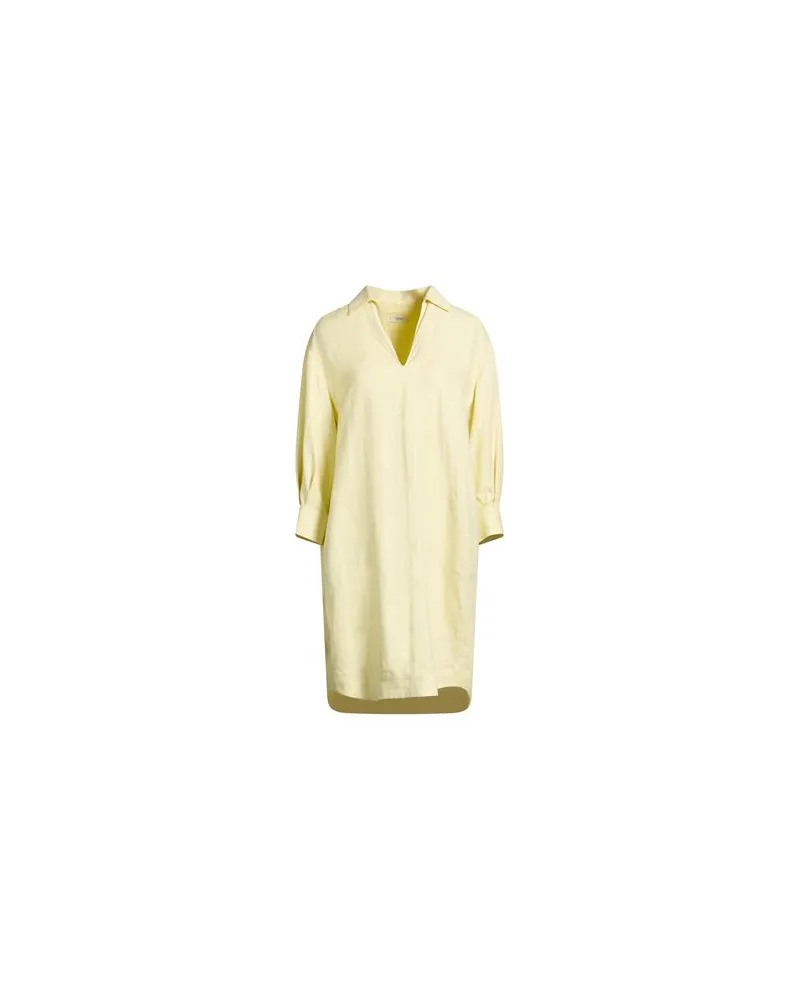 AGNONA KLEIDER - Mini-Kleiderauf YOOX.COM Pastellgelb