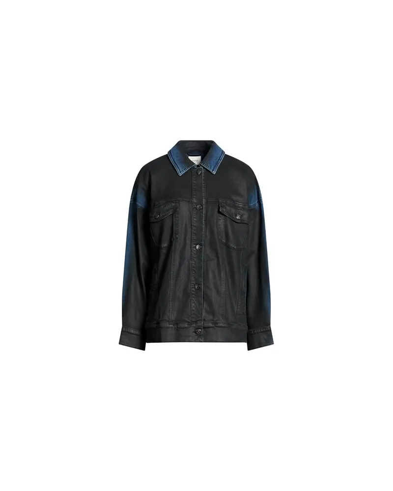 Gestuz JACKEN & MÄNTEL - Jeansjacken/Mäntelauf YOOX.COM Schwarz