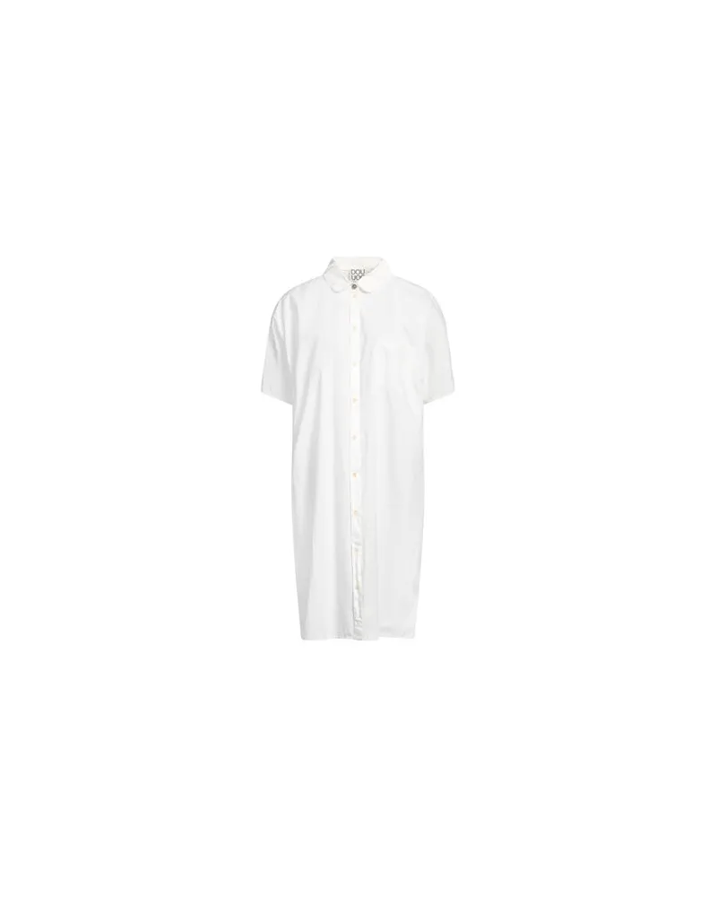 DOUUOD KLEIDER - Midi-Kleiderauf YOOX.COM Weiß