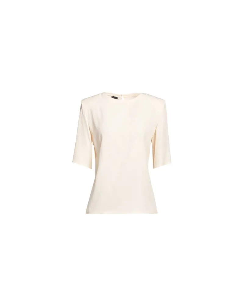 Pinko TOPS - Topsauf YOOX.COM Cremeweiß