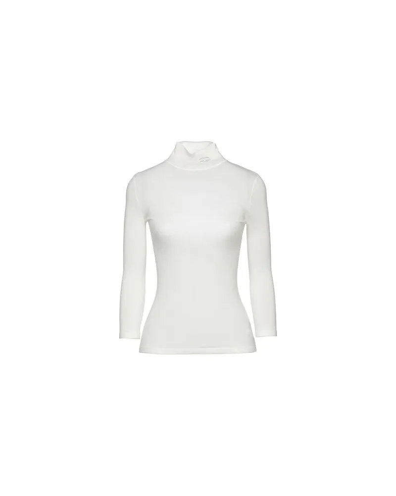 Elisabetta Franchi STRICKWAREN - Rollkragenpulloverauf YOOX.COM Elfenbein