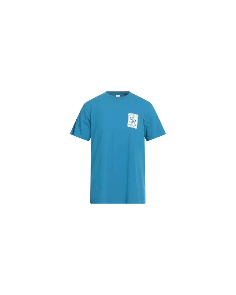 SPORTY & RICH TOPS - T-shirtsauf YOOX.COM Azurblau