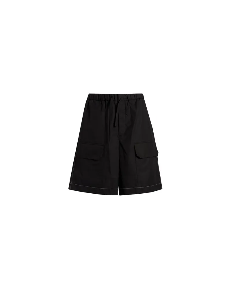 Jil Sander HOSEN & RÖCKE - Shorts & Bermudashortsauf YOOX.COM Schwarz
