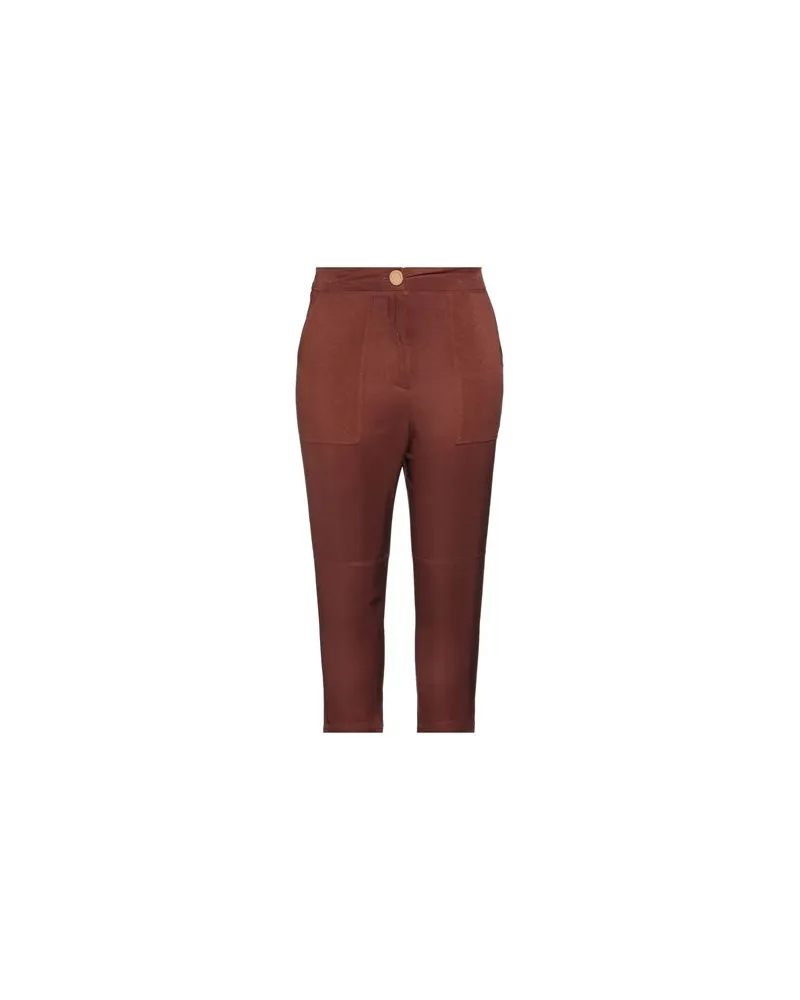 Alessia Santi HOSEN & RÖCKE - Hosenauf YOOX.COM Braun