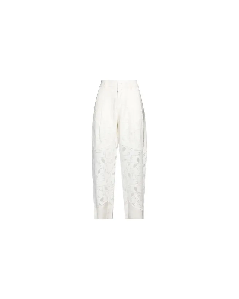 HIGH HOSEN & RÖCKE - Hosenauf YOOX.COM Elfenbein