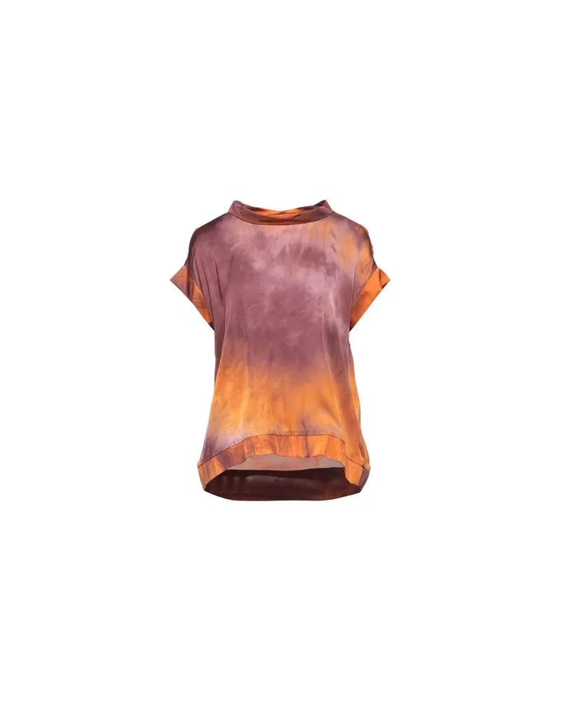 ROSSOPURO TOPS - Topsauf YOOX.COM Orange