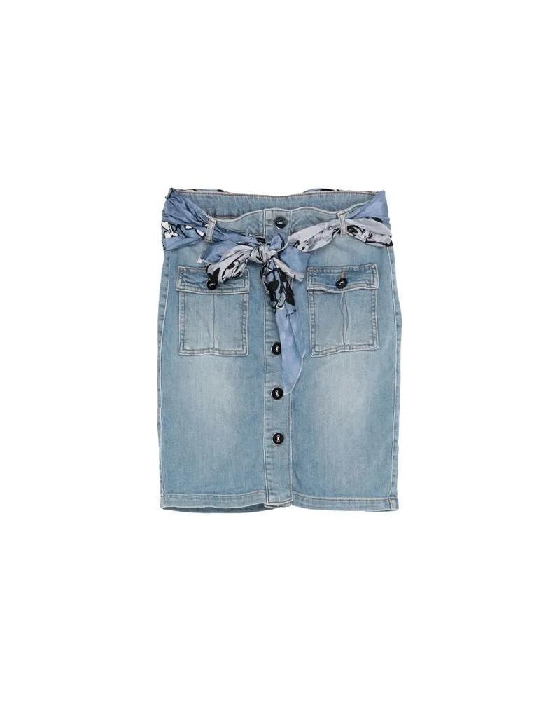 Manila Grace HOSEN & RÖCKE - Jeansröckeauf YOOX.COM Blau