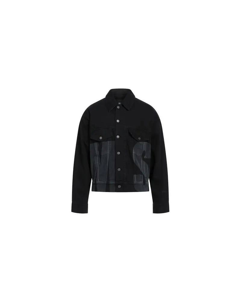 MSGM JACKEN & MÄNTEL - Jeansjacken/Mäntelauf YOOX.COM Schwarz