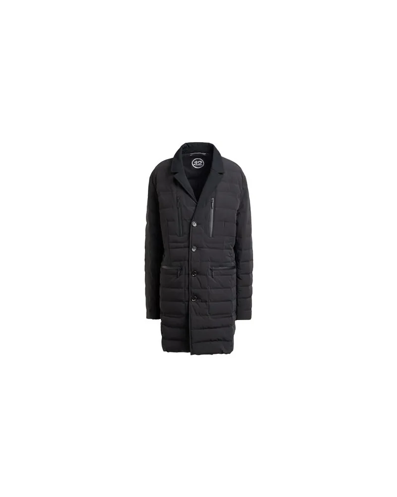 Puntododici JACKEN & MÄNTEL - Pufferjacken & Daunenjackenauf YOOX.COM Schwarz
