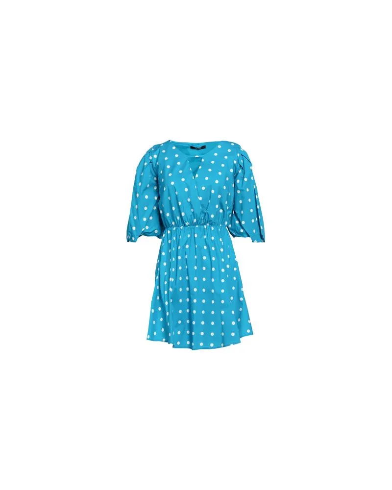 Siste's KLEIDER - Mini-Kleiderauf YOOX.COM Azurblau