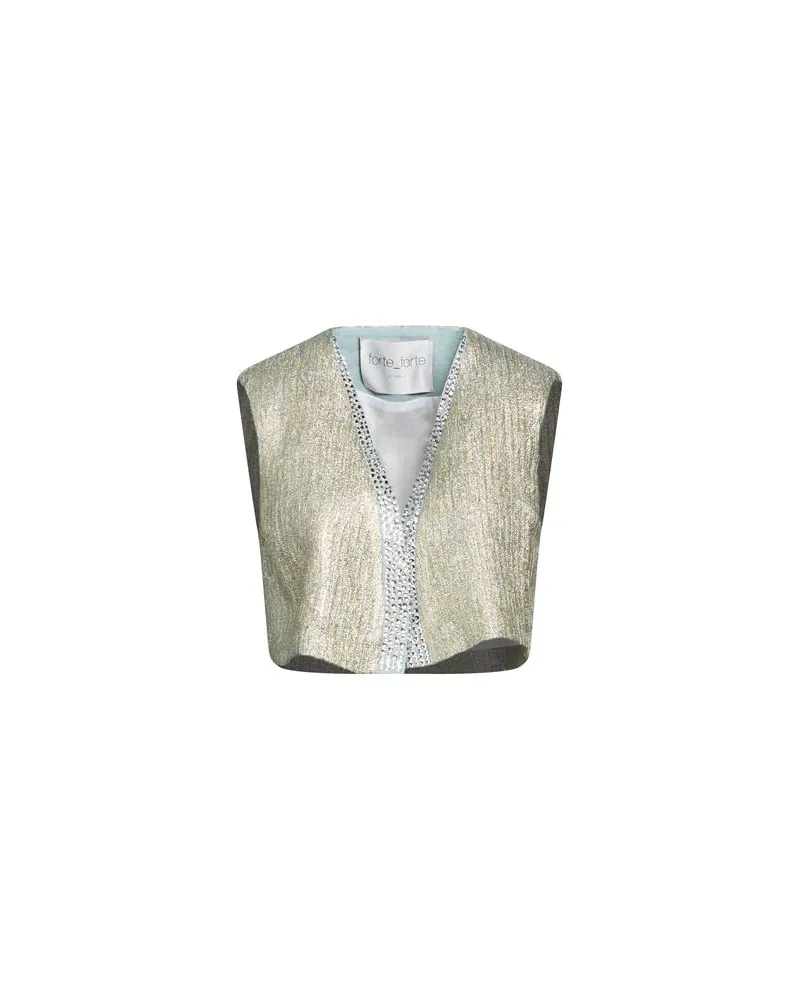 forte_forte ANZÜGE und CO-ORDS - Couture-Westenauf YOOX.COM Gold