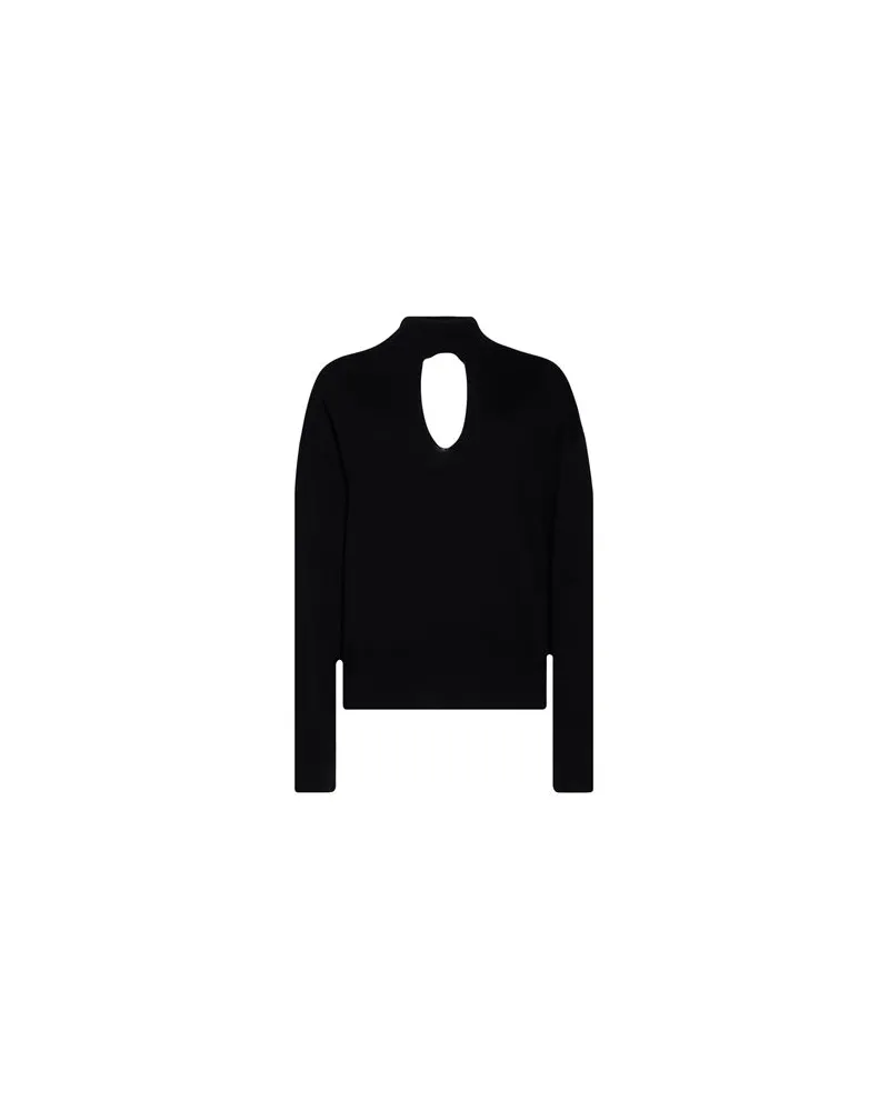 Roberto Collina STRICKWAREN - Pulloverauf YOOX.COM Schwarz