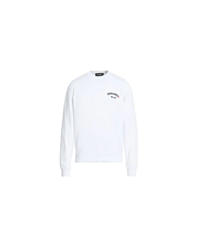 Dsquared2 TOPS - Sweatshirtsauf YOOX.COM Weiß