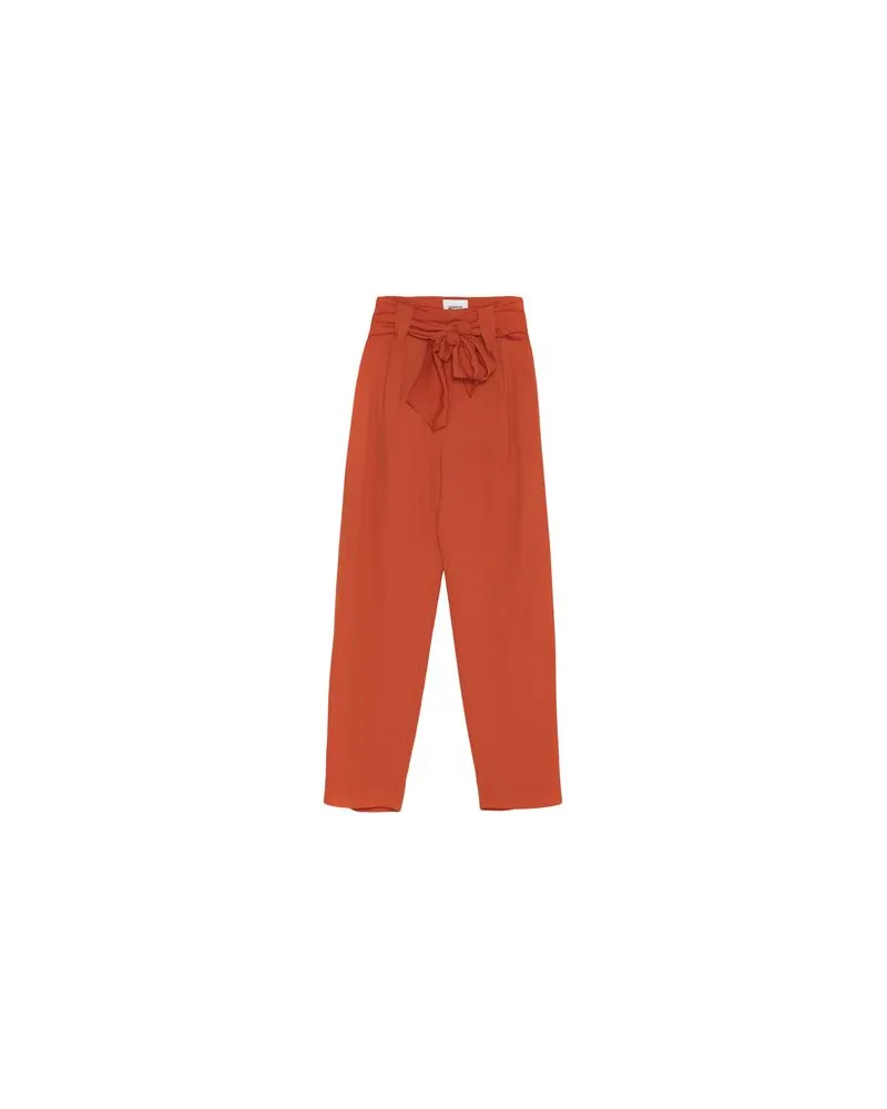 Dondup HOSEN & RÖCKE - Hosenauf YOOX.COM Rostrot