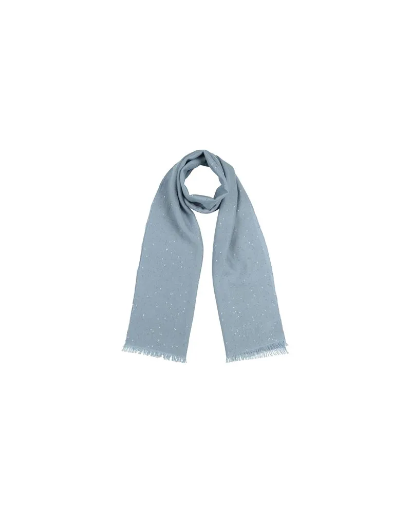 Brunello Cucinelli ACCESSOIRES - Schalsauf YOOX.COM Hellblau