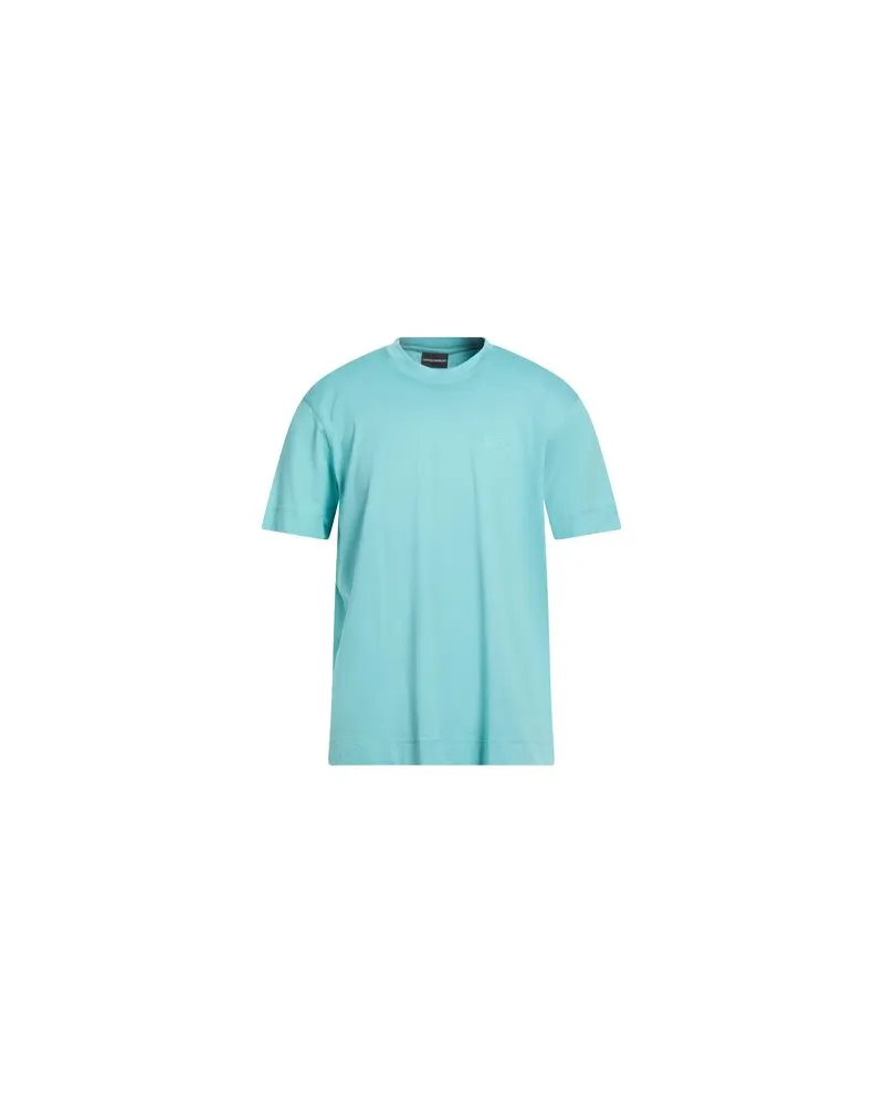 Emporio Armani TOPS - T-shirtsauf YOOX.COM Tūrkis