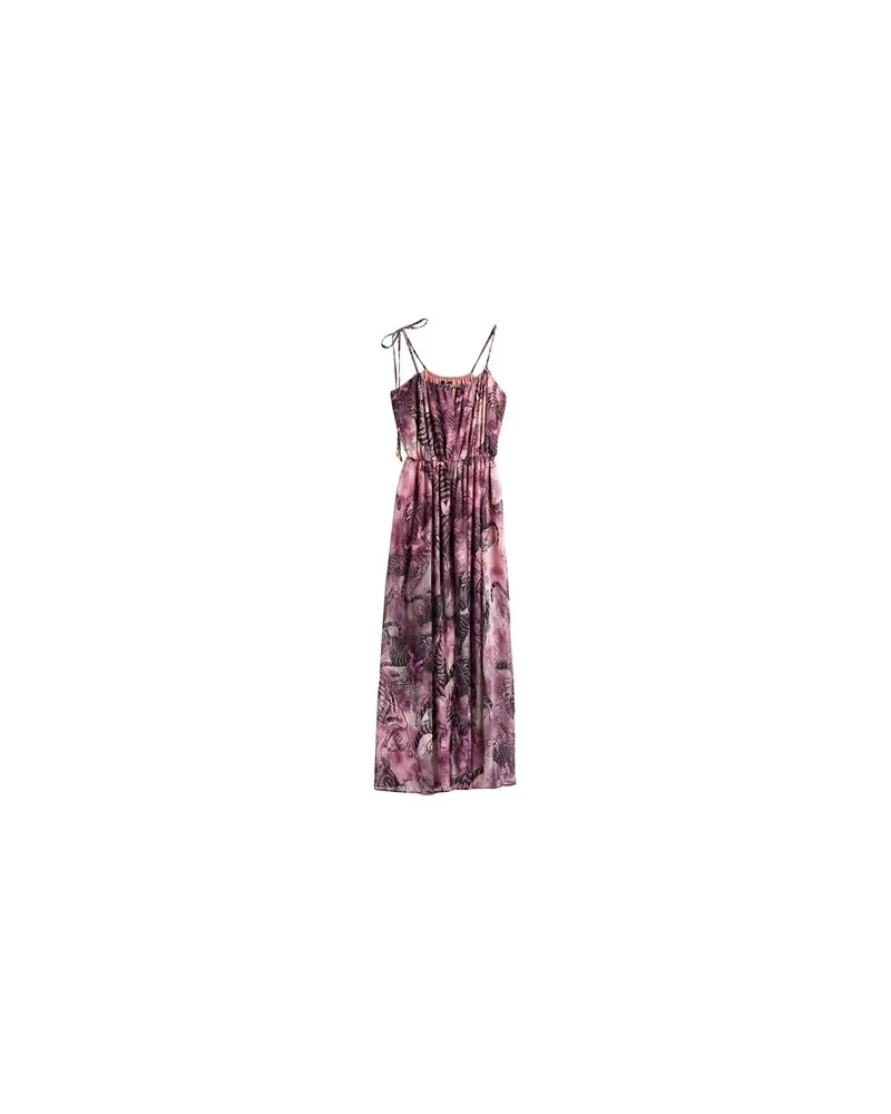 Just Cavalli KLEIDER - Maxi-Kleiderauf YOOX.COM Antikrosa