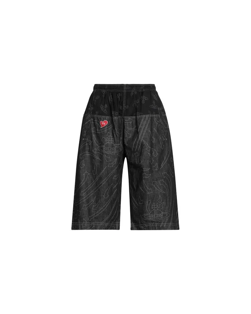 Vivienne Westwood HOSEN & RÖCKE - Jeansshortsauf YOOX.COM Schwarz