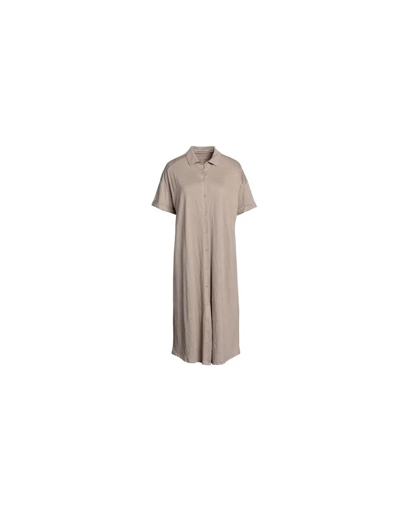 Majestic KLEIDER - Midi-Kleiderauf YOOX.COM Sand