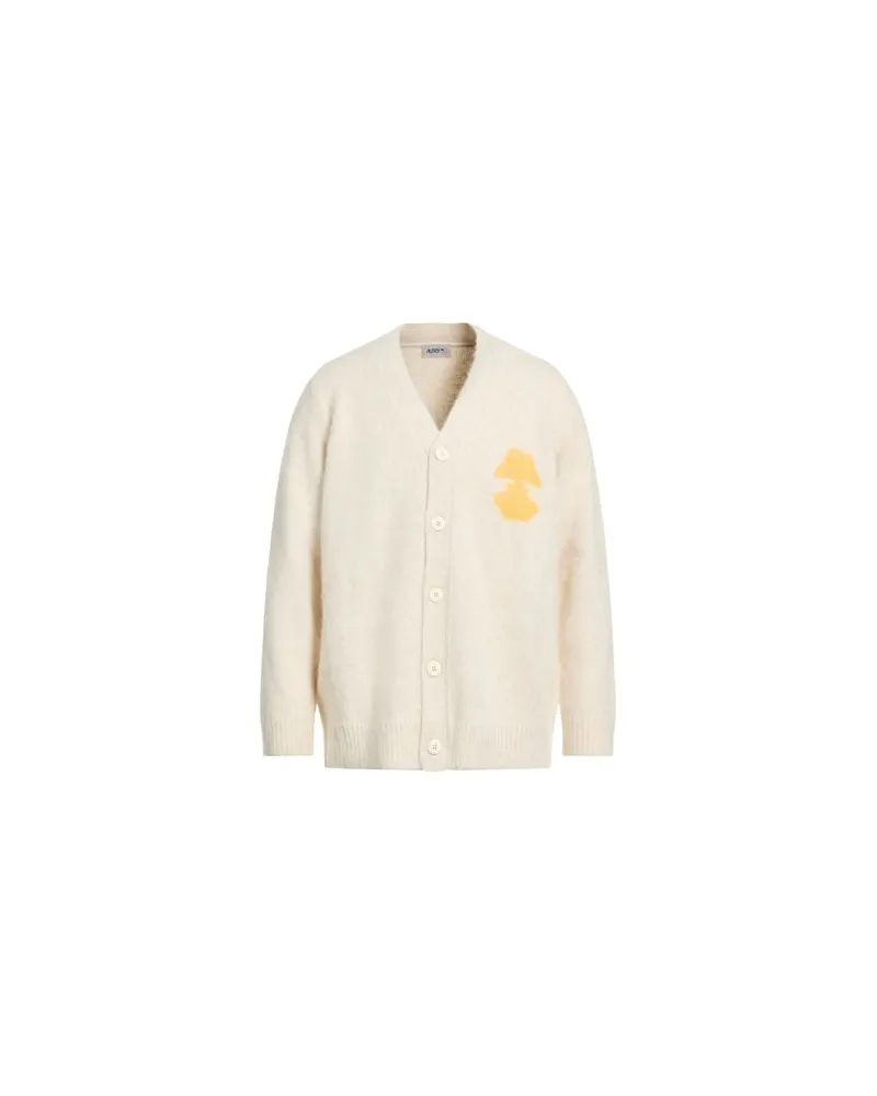 AUTRY STRICKWAREN - Strickjackenauf YOOX.COM Cremeweiß