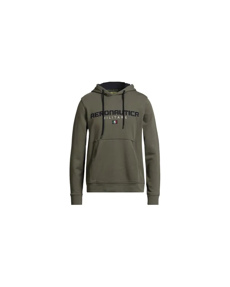 Aeronautica Militare TOPS - Sweatshirtsauf YOOX.COM Militärgrün