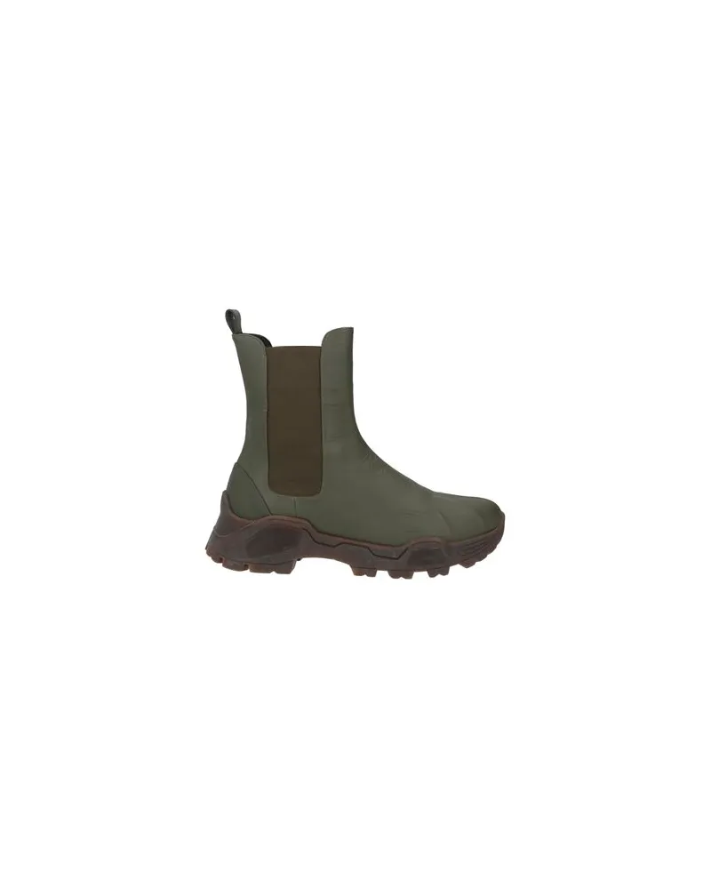 Roberto del Carlo SCHUHE - Stiefelettenauf YOOX.COM Militärgrün