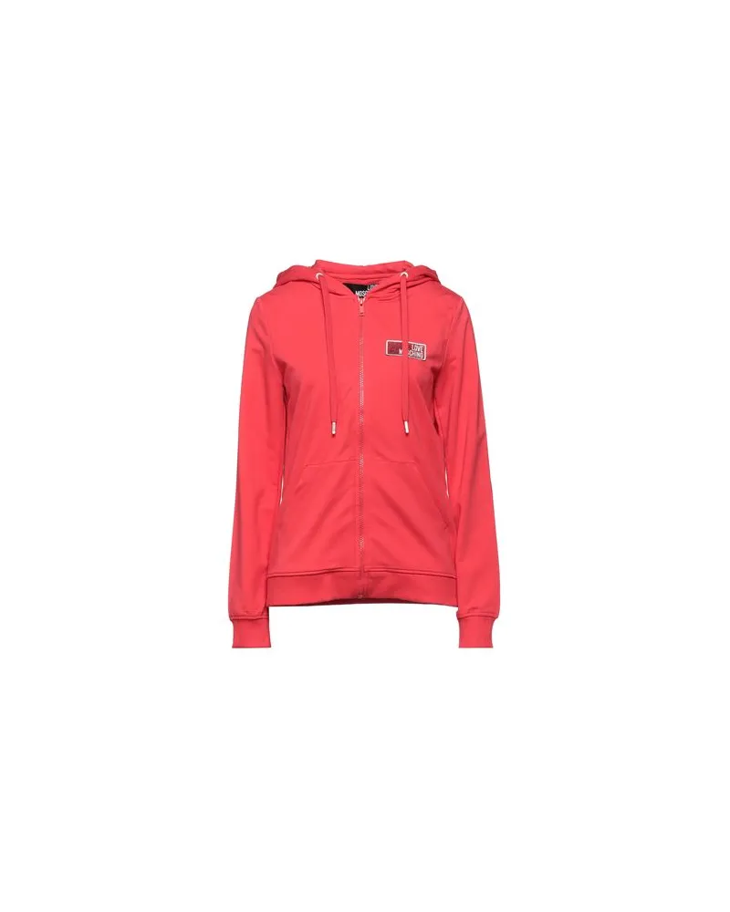 Moschino TOPS - Sweatshirtsauf YOOX.COM Rot