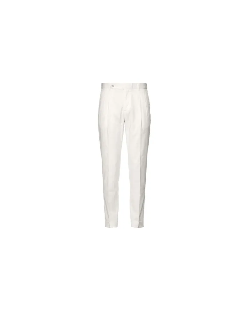 BARBA HOSEN & RÖCKE - Hosenauf YOOX.COM Weiß