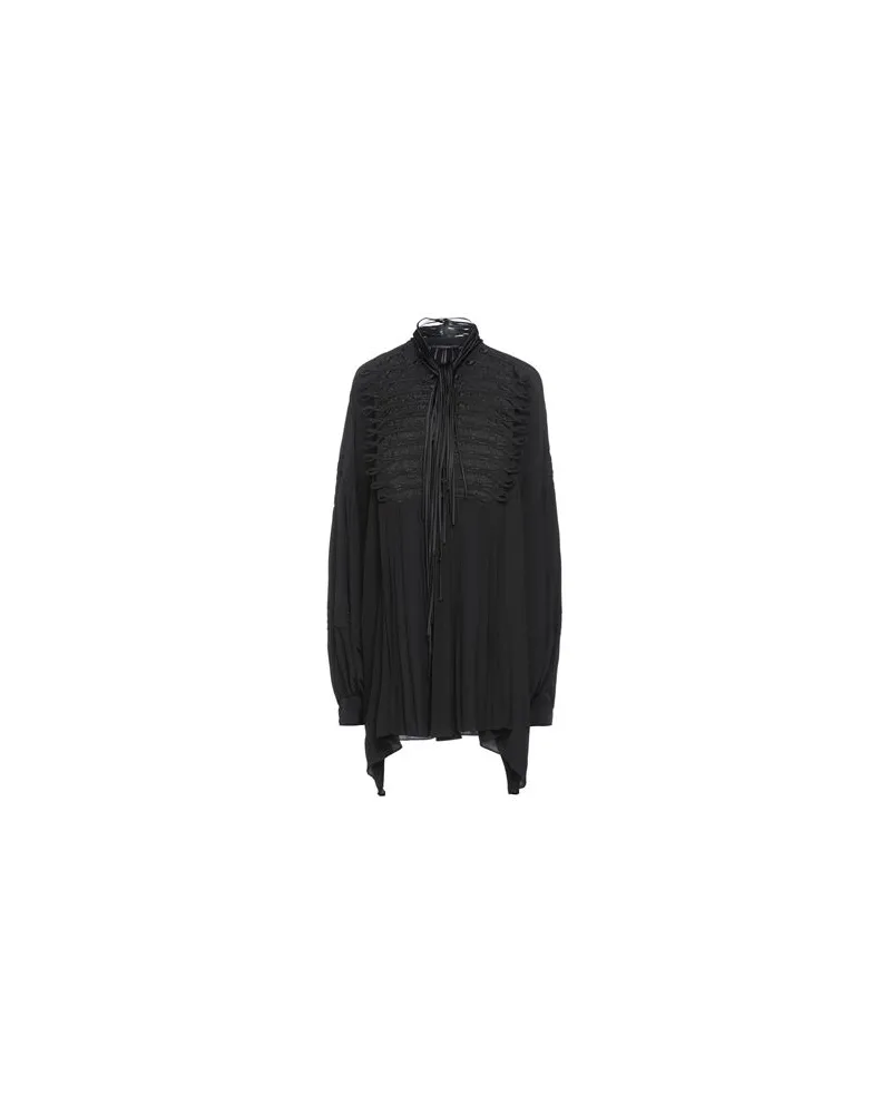 Ermanno Scervino TOPS - Hemdenauf YOOX.COM Schwarz