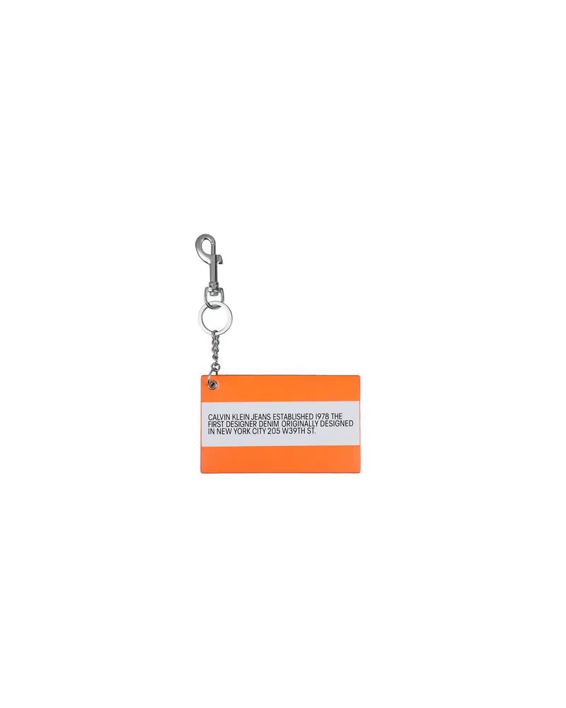 Calvin Klein Kleinlederwaren - Schlüsselanhängerauf YOOX.COM Orange