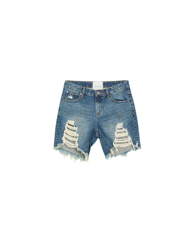 One Teaspoon HOSEN & RÖCKE - Jeansshortsauf YOOX.COM Blau