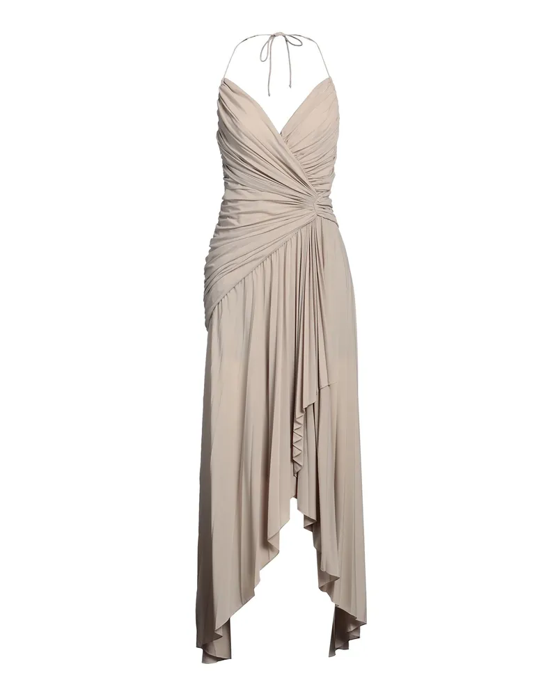 Alexandre Vauthier Midi-Kleid Sand