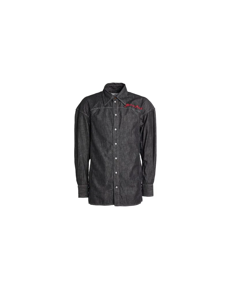 Vivienne Westwood TOPS - Jeanshemdenauf YOOX.COM Schwarz