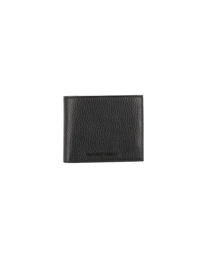 Emporio Armani Kleinlederwaren - Brieftaschenauf YOOX.COM Schwarz