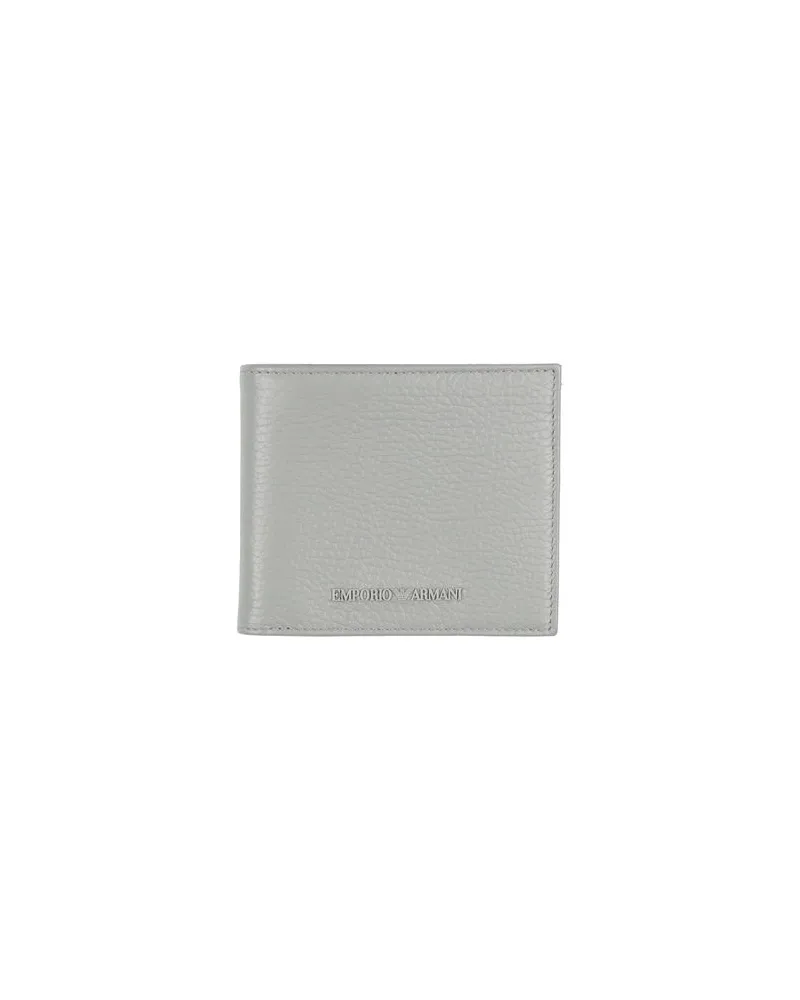 Emporio Armani Kleinlederwaren - Brieftaschenauf YOOX.COM Hellgrau