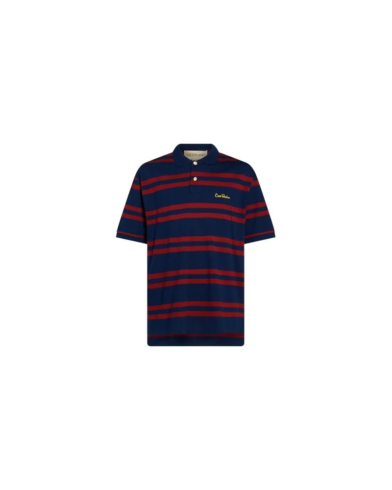 Valentino Garavani CHEZ VALENTINO - TOPS - Poloshirtsauf YOOX.COM Marineblau